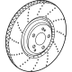 Mercedes-Benz 206-421-73-02 Brake Disk, Vented