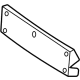 Mercedes-Benz 294-885-29-00 License Bracket Mercedes-Benz 294-885-29-00 License Bracket