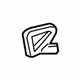Mercedes-Benz 209-868-01-22-8J12 Seat Belt Guide Mercedes-Benz 209-868-01-22-8J12 Seat Belt Guide