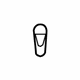 Mercedes-Benz 000-766-00-28-9051 Lock Knob Mercedes-Benz 000-766-00-28-9051 Lock Knob
