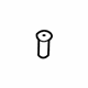 Mercedes-Benz 003-990-34-97 Rocker Molding Rivet Mercedes-Benz 003-990-34-97 Rocker Molding Rivet
