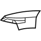 Mercedes-Benz 223-868-03-00-7P82 Seat Belt Guide Mercedes-Benz 223-868-03-00-7P82 Seat Belt Guide