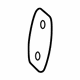 Mercedes-Benz 197-723-03-11 Striker Shim Mercedes-Benz 197-723-03-11 Striker Shim