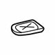 Mercedes-Benz 203-619-00-38 Rear Floor Pan Cover Mercedes-Benz 203-619-00-38 Rear Floor Pan Cover