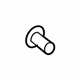 Mercedes-Benz 910001-004101 Belt Weatherstrip Rivet Mercedes-Benz 910001-004101 Belt Weatherstrip Rivet