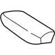 Mercedes-Benz 205-910-08-46-3E52 OUTER COVER, SEAT CUSHION Mercedes-Benz 205-910-08-46-3E52 OUTER COVER, SEAT CUSHION