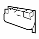 Mercedes-Benz 219-680-05-10 Side Cover Mercedes-Benz 219-680-05-10 Side Cover