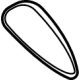 Mercedes-Benz 190-881-25-00 Bezel Mercedes-Benz 190-881-25-00 Bezel