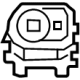 Mercedes-Benz 465-905-45-00 BUTTON SWITCH Mercedes-Benz 465-905-45-00 BUTTON SWITCH