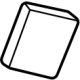 Mercedes-Benz 297-682-27-02 Insulator Pad Mercedes-Benz 297-682-27-02 Insulator Pad