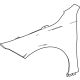 Mercedes-Benz 118-881-03-00 Fender Mercedes-Benz 118-881-03-00 Fender