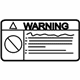 Mercedes-Benz 171-817-05-20 Air Bag Label Mercedes-Benz 171-817-05-20 Air Bag Label