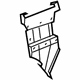 Mercedes-Benz 210-820-25-14 CD Changer Bracket Mercedes-Benz 210-820-25-14 CD Changer Bracket