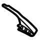 Mercedes-Benz 167-885-71-05 Center Duct Mercedes-Benz 167-885-71-05 Center Duct