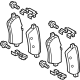 Mercedes-Benz 000-420-54-04 Brake Pads Mercedes-Benz 000-420-54-04 Brake Pads