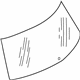 Mercedes-Benz 253-740-06-00 Lift Gate Glass Mercedes-Benz 253-740-06-00 Lift Gate Glass