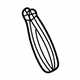 Mercedes-Benz 210-740-00-86-9B50 Pull Handle Mercedes-Benz 210-740-00-86-9B50 Pull Handle
