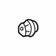 Mercedes-Benz 001-990-57-50 Check Strap Nut Mercedes-Benz 001-990-57-50 Check Strap Nut