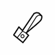 Mercedes-Benz 251-920-00-85-3D50 Pull Handle Mercedes-Benz 251-920-00-85-3D50 Pull Handle
