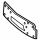Mercedes-Benz 166-885-07-81 License Bracket Mercedes-Benz 166-885-07-81 License Bracket