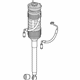 Mercedes-Benz 222-320-85-13-80 Strut Mercedes-Benz 222-320-85-13-80 Strut