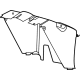 Mercedes-Benz 190-505-35-00 AIR DUCT SEGMENT Mercedes-Benz 190-505-35-00 AIR DUCT SEGMENT