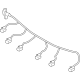 Mercedes-Benz 236-540-50-39 ELECTRICAL WIRING HARNESS Mercedes-Benz 236-540-50-39 ELECTRICAL WIRING HARNESS