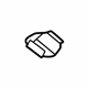 Mercedes-Benz 163-610-20-25 Reinforcement Rear Seat Mercedes-Benz 163-610-20-25 Reinforcement Rear Seat