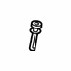 Mercedes-Benz 246-970-34-00-64-9051 Headrest Guide Mercedes-Benz 246-970-34-00-64-9051 Headrest Guide