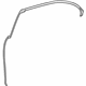 Mercedes-Benz 221-731-06-80 Upper Weatherstrip Mercedes-Benz 221-731-06-80 Upper Weatherstrip