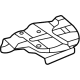 Mercedes-Benz 232-680-17-03 Heat Shield Mercedes-Benz 232-680-17-03 Heat Shield