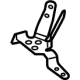 Mercedes-Benz 177-490-61-02 Catalytic Converter Bracket Mercedes-Benz 177-490-61-02 Catalytic Converter Bracket