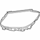 Mercedes-Benz 205-826-09-00-64 Headlamp Assembly Gasket Mercedes-Benz 205-826-09-00-64 Headlamp Assembly Gasket