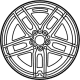 Mercedes-Benz 213-401-67-00-64-7Y51 SPOKE WHEEL Mercedes-Benz 213-401-67-00-64-7Y51 SPOKE WHEEL