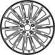 Mercedes-Benz 213-401-23-00-64-7X23 Wheel Mercedes-Benz 213-401-23-00-64-7X23 Wheel