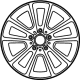 Mercedes-Benz 213-401-04-00-7X44 Wheel Mercedes-Benz 213-401-04-00-7X44 Wheel
