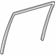 Mercedes-Benz 210-735-03-25 Run Channel Mercedes-Benz 210-735-03-25 Run Channel