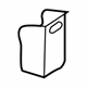 Mercedes-Benz 211-683-00-75 Compartment Box Insert Mercedes-Benz 211-683-00-75 Compartment Box Insert