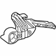 Mercedes-Benz 166-501-00-70 Oil Cooler Mount Bracket Mercedes-Benz 166-501-00-70 Oil Cooler Mount Bracket