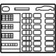 Mercedes-Benz 294-584-04-00 Tire Pressure Label Mercedes-Benz 294-584-04-00 Tire Pressure Label