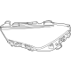Mercedes-Benz 247-826-19-00-64 SEALING FRAME Mercedes-Benz 247-826-19-00-64 SEALING FRAME