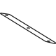 Mercedes-Benz 190-757-09-00 REINFORCEMENT, TRUNK LID Mercedes-Benz 190-757-09-00 REINFORCEMENT, TRUNK LID