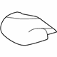 Mercedes-Benz 222-910-73-01-7M48 Cushion Cover Mercedes-Benz 222-910-73-01-7M48 Cushion Cover