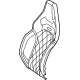 Mercedes-Benz 192-910-67-00-1C88 OUTER COVER, SEAT BACKR. Mercedes-Benz 192-910-67-00-1C88 OUTER COVER, SEAT BACKR.