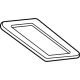 Mercedes-Benz 167-826-17-00 High Mount Lamp Gasket Mercedes-Benz 167-826-17-00 High Mount Lamp Gasket