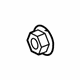 Mercedes-Benz 002-990-72-54 Shock Assembly Nut Mercedes-Benz 002-990-72-54 Shock Assembly Nut