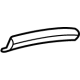 Mercedes-Benz 232-770-31-00 Roof Weatherstrip Mercedes-Benz 232-770-31-00 Roof Weatherstrip
