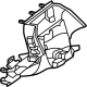 Mercedes-Benz 214-680-71-01-9051 COVER, INSTRUMENT PANEL Mercedes-Benz 214-680-71-01-9051 COVER, INSTRUMENT PANEL