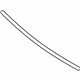 Mercedes-Benz 204-671-04-20 Windshield Upper Seal Mercedes-Benz 204-671-04-20 Windshield Upper Seal