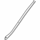 Mercedes-Benz 253-690-01-62-64 Side Molding Mercedes-Benz 253-690-01-62-64 Side Molding
